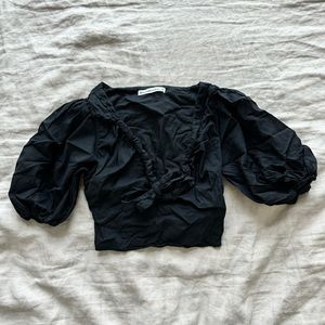 Abercrombie Puff Sleeve Top‎